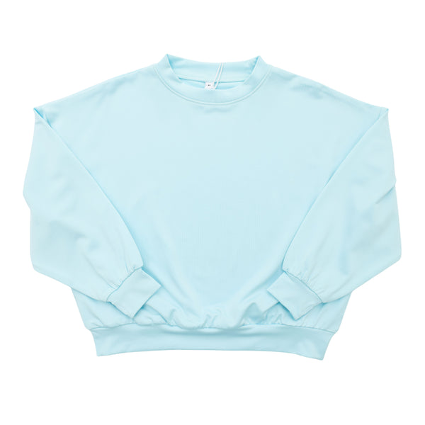 Performance Sweatshirt- Aqua