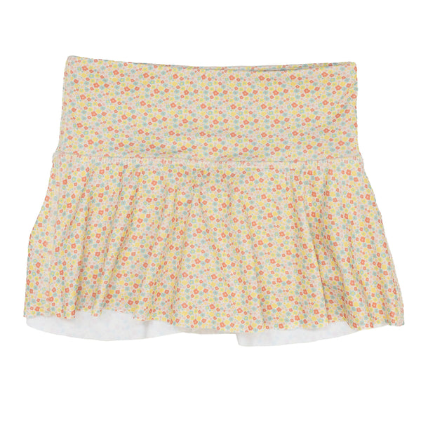 Skort- Mini Coral Floral