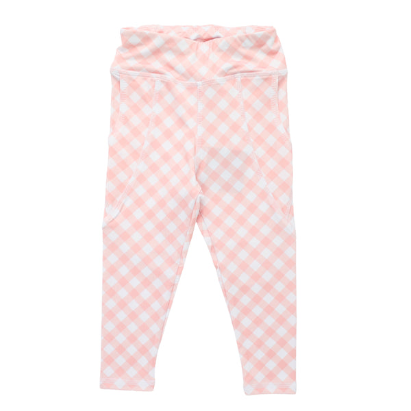 Leggings- Pink Gingham