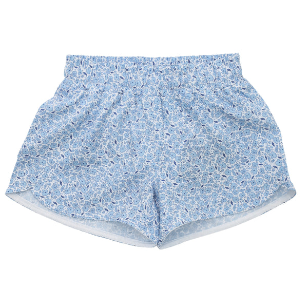 Shorts- Mini Blue Floral