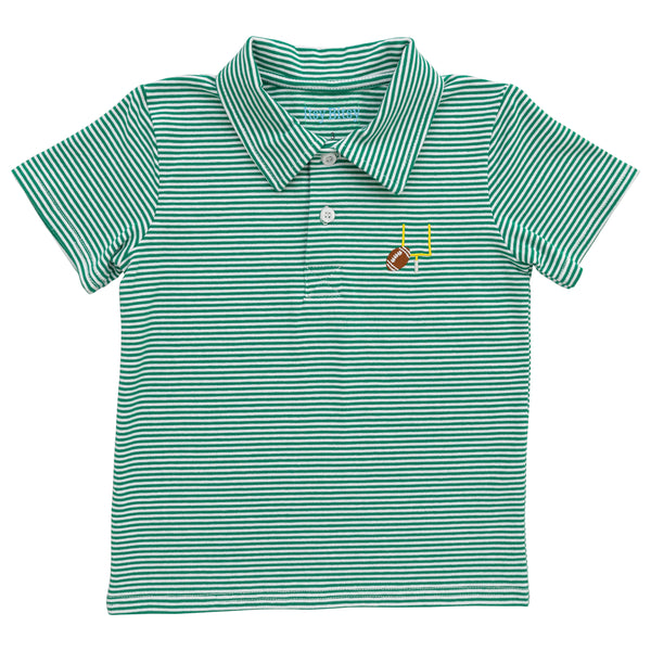 Game Day Polo- Green
