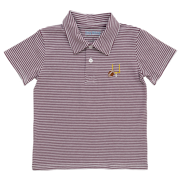 Game Day Polo- Maroon