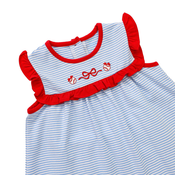 Baseball Bloomer Set