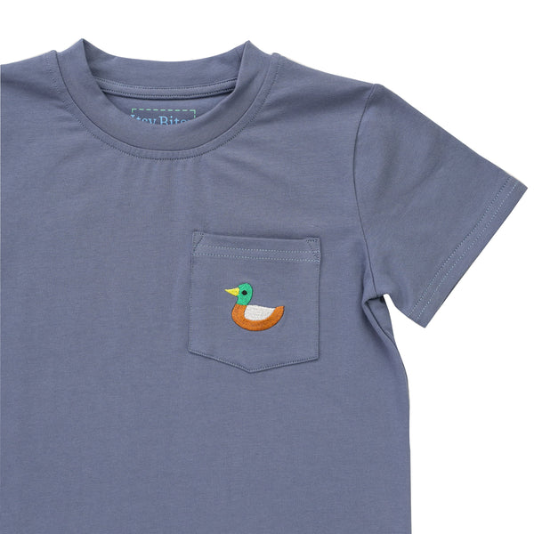 Pocket Tee- Mallard