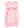 Picot Trim Gown- Pink
