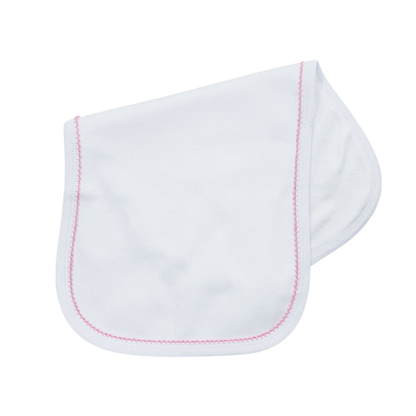 Burp Cloth- Picot Trim