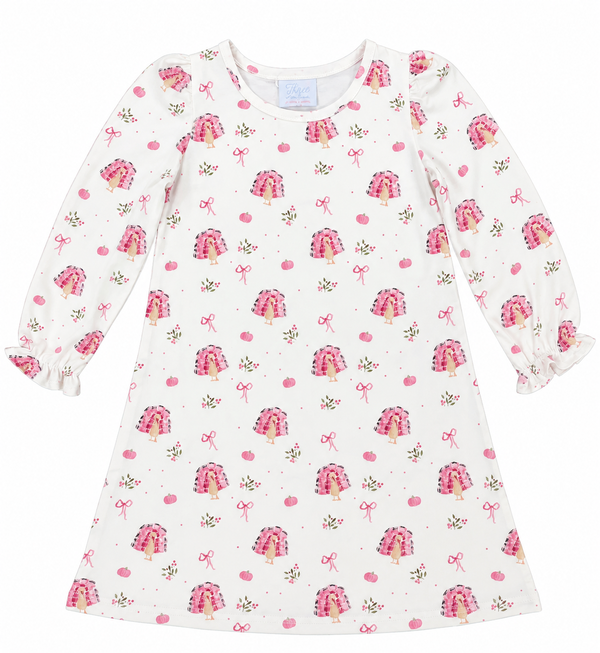 Pippa Play LS Dress- Gobble Gobble