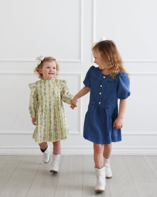 Brynn Dress- Denim