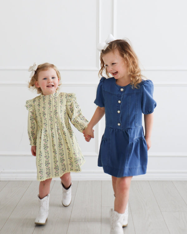 Brynn Dress- Denim