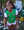 Pink Daisies Sleeveless Pullover- Green