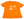 Bright Orange/White Cheerleader T-Shirt
