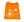 Bright Orange/White Cheerleader T-Shirt