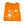 Bright Orange/White Cheerleader T-Shirt
