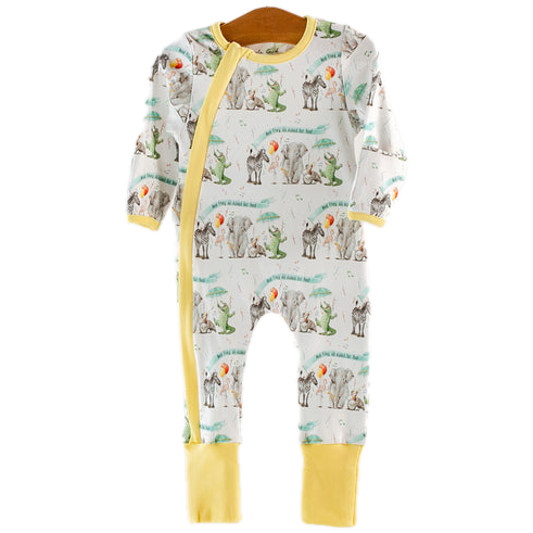 And They All Asked For You Organic Cotton Pajama 2 Way Zip