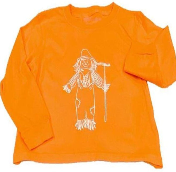 Orange Scarecrow LS T-Shirt
