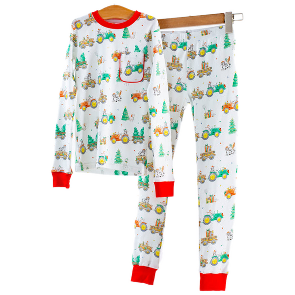 Moo-Y Christmas Organic Cotton Pajama
