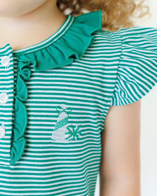 Game Day Dress- Green