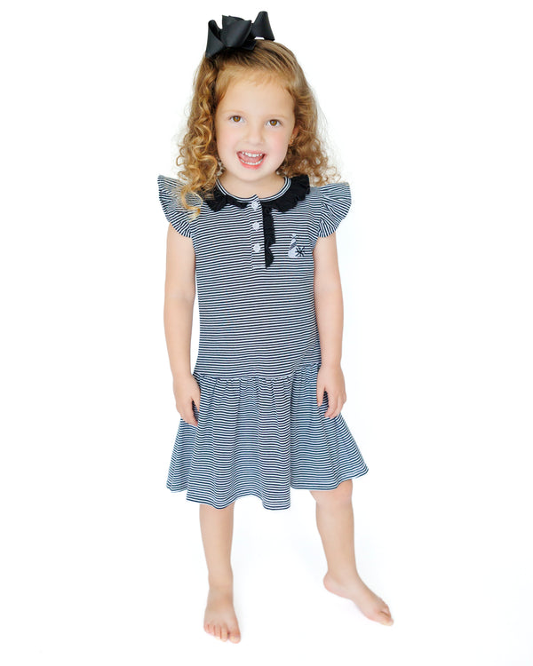 Game Day Dress- Black