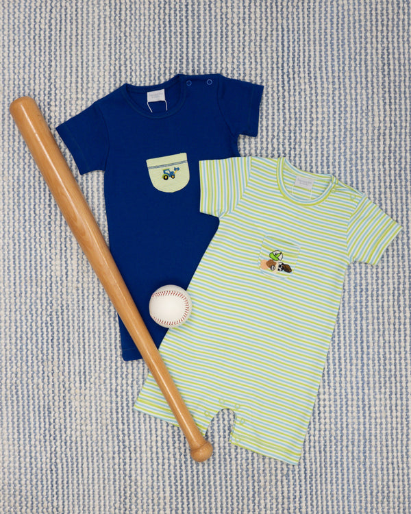 Mini Scoop Hauler Pocket Romper