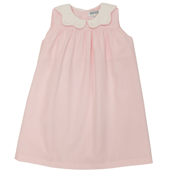 Pink Poplin Dress