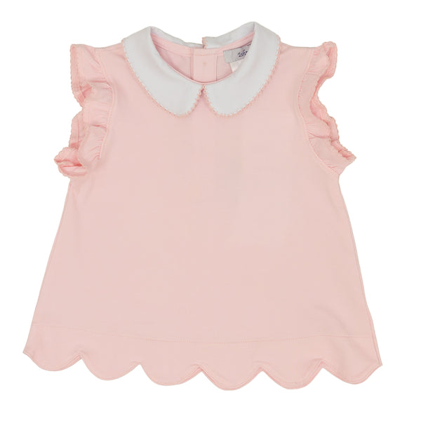 Pink Sleeveless T-Shirt