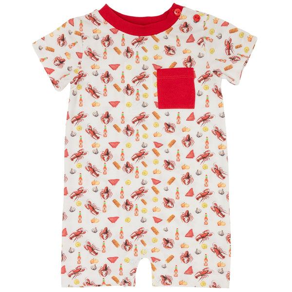Crawfish Pocket Romper