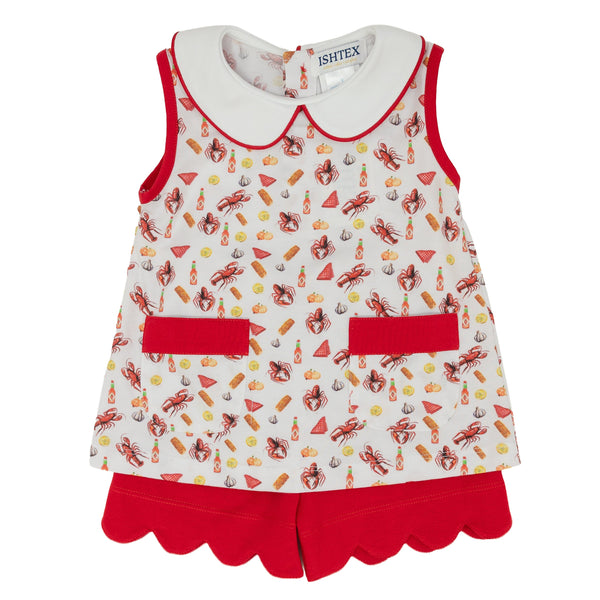 Crawfish Pocket Short Set