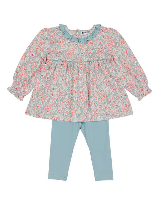 Shallot Rose Legging Set