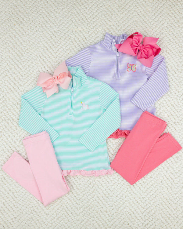 Butterfly 1/4 Zip Pullover Set