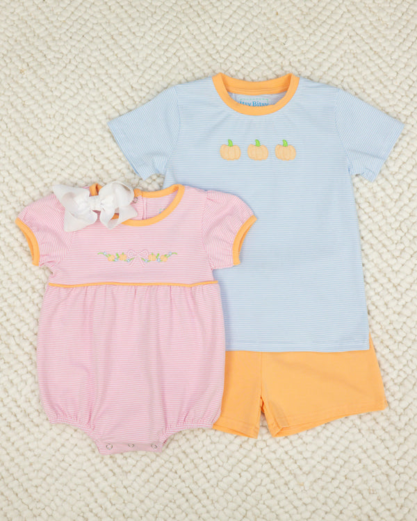 Pumpkin Short Set