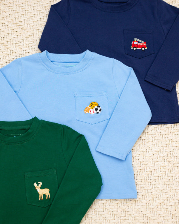 Deer Pocket Tee