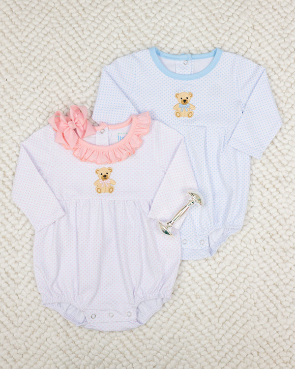 Teddy Bear Ruffle Bubble