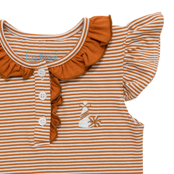 Game Day Dress- Burnt Orange