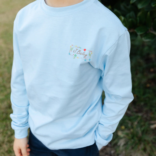 L/S Logo Tee- Christmas Labs