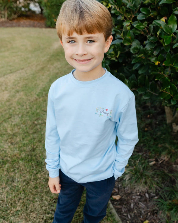 L/S Logo Tee- Christmas Labs