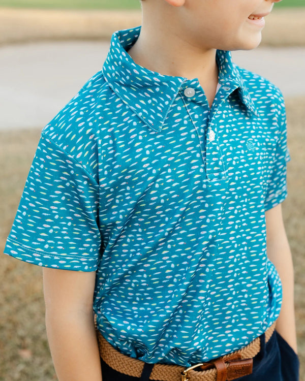 Performance Henry Polo- Lures on Blue