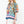 Puff Sleeve Floral Tassel Tie Top- Cream