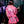 Pink Sequin Skeleton Short Sleeve Top- Women's