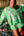 Green Little Debbie Trees Shorts- Women's