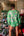 Green Little Debbie Trees Shorts- Women's