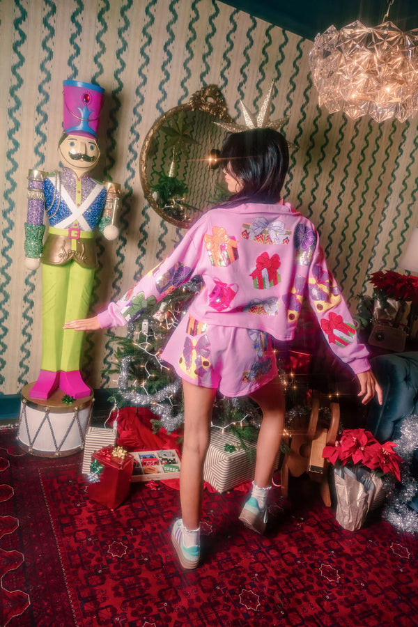 Pink Presents Shorts- Women's