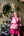 Light Pink Flamingo In Santa Hats Sweatshirt