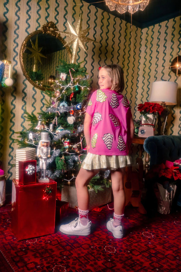 Pink Little Debbie Trees Tee