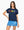 Navy Mini School Icon Tee- (Women's)