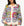 Pastel Colorblock Santa Button Up Cardigan- (Women's)