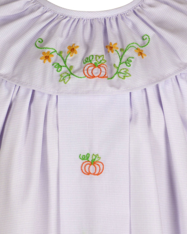 Olivia Dress- Pumpkins *Gold Collection