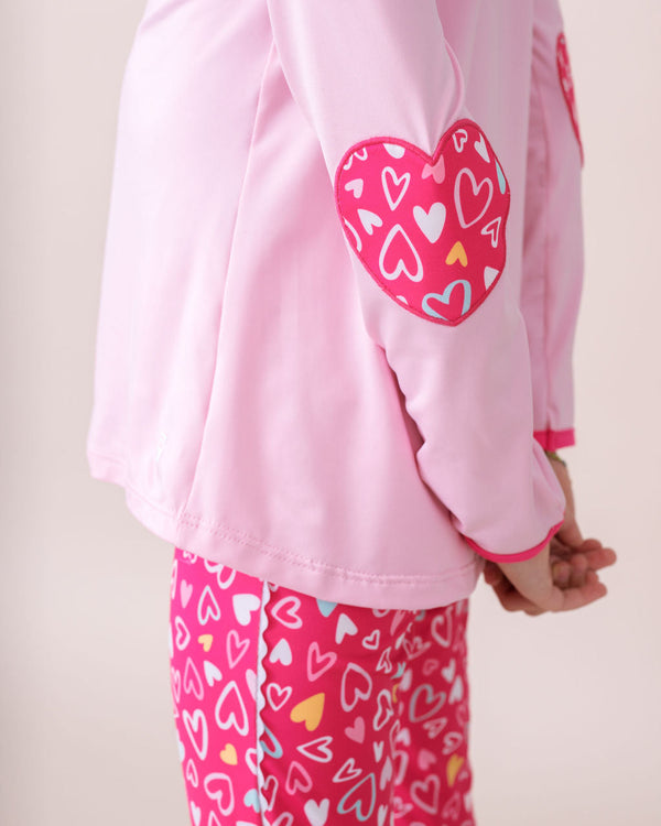 Abigail Highwaist Legging- Pinky Promise, Pure Coconut