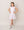 Olivia Dress- Palm Island Windowpane, Cotton Candy Pink