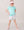 Elise Short- Palm Island Windowpane, Cotton Candy Pink, Totally Turquoise