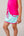Tiffany Tennis Skort- Totally Turquoise, Power Pink